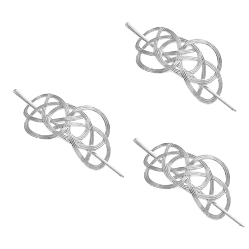 HONMEET 3 Stück Einzigartige Haarnadel Für Mädchen Und Frauen Haar-accessoire Legierung Kopfschmuck Braut-haarnadel Haarstab Für Alle Anlässe von HONMEET