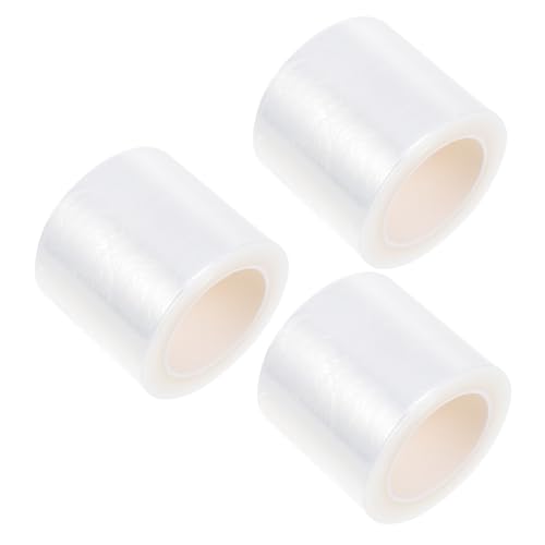 HONMEET 3 Stück Transparente Ultradünne Frischhaltefolie Semi permanentes Make up Starke Haftung Vielseitig für Tattoo Augenbrauen Lippen Eyeliner Tragbar für Profi Heimgebrauch von HONMEET