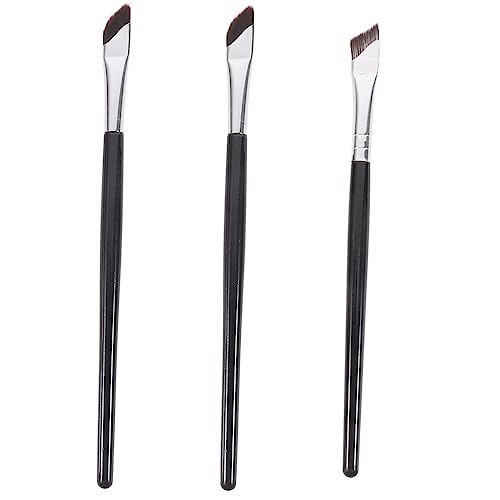 HONMEET 3stücke Teiliges Set Präziser Eyeliner Pinsel Für Augen-make-up Abgewinkelt Für Gel Puder Und Flüssigen Eyeliner Leicht Und Tragbar Für Anfänger Und Profis von HONMEET
