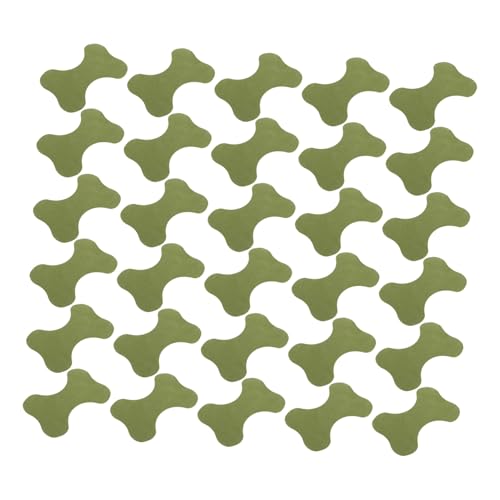HONMEET 30 Blatt Moxa Aufkleber Blanko Moxapflaster Klebe-patches für Akupunktur Zubehör Tragbar Hautfreundlich Fester Sitz Zufällige Farben Stunden Anwendung für Arm von HONMEET