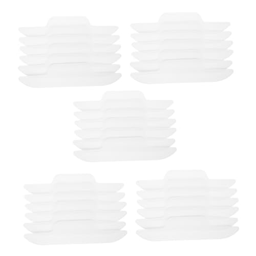 HONMEET 30St Randpolster Kragenschweißabsorptionspolster Halsschweißschutz schweißpads Schweißabsorptionskissen Kragen-Schweißabsorptionspolster schweißabsorbierender Patch am Kragen von HONMEET