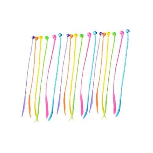 HONMEET Bunte Haarklammern Für Kinder 36 Stück Strapazierfähige Perückenclips Kopfbedeckung Für Mädchen Für Partys Und Karneval von HONMEET
