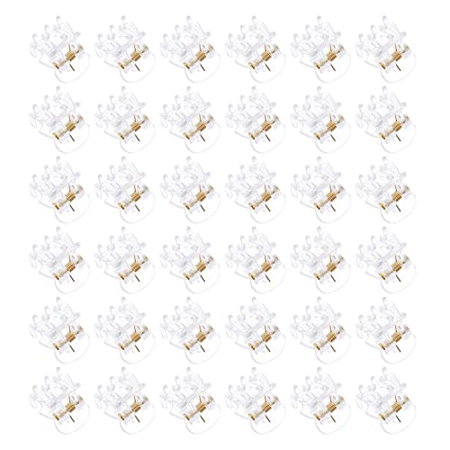 HONMEET 36stücke Kleine Haarklammern Mini-haarklammern Frisurklammern Damen-kopfschmuck Diy-haarschmuck Aus Strapazierfähigem Abs Mit Festem Und Rutschfester Oberfläche von HONMEET