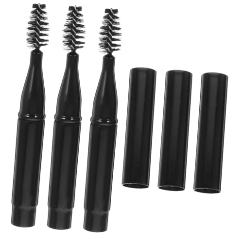 HONMEET 3stücke Wimpernbürste Und Augenbrauenbürstenkamm Mit Mascara-bürste Und Wimpern-applikatorbürste Für Make-up Und Reisen von HONMEET