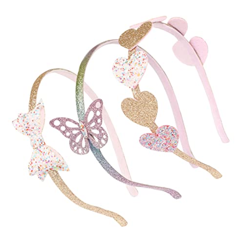 HONMEET 3stücke Teiliges Set Mädchen-haarreifen Mit Und Schleife Herz-muster Haarbänder Für Mädchen Für Partys Tänze Und Besondere Anlässe Farbenfrohes Haarschmuck-accessoire HONMEET 3stücke Teiliges Set Mädchen-haarreifen Mit Und Schleife Herz-muster Haarbänder Für Mädchen Für Partys Tänze Und Besondere Anlässe Farbenfrohes Haarschmuck-accessoire von HONMEET