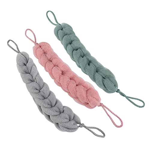 HONMEET Duschhilfe Mit Peeling Handtuch Für Rücken Langes Badetuch Zum Waschen Einfach Zu Greifen Benutzen Für Dusche von HONMEET