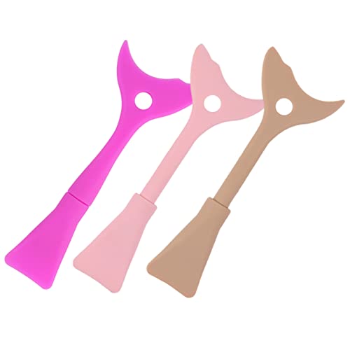 HONMEET 3-teiliger Eyeliner-schutz Wimpern-abweiser-tool Mascara-zubehör Aus Silikon Make-up-hilfe Für Augen Leicht Zu Reinigen von HONMEET