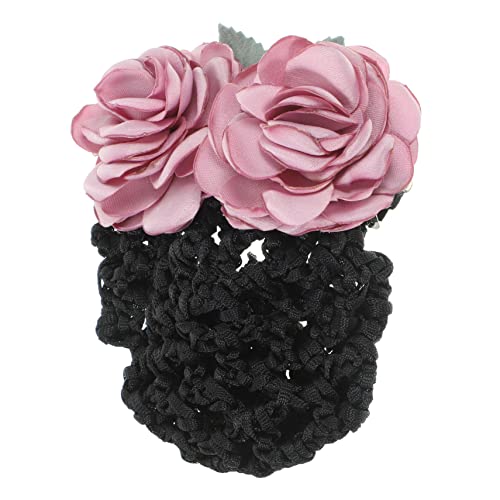 HONMEET 3stücke Blumen-haarbun-netz Für Damen Haarnetz Für Duttfrisuren Robustes Und Langlebiges Haaraccessoire Für Formelle Und Anlässe Ergänzung Für Frisuren von HONMEET