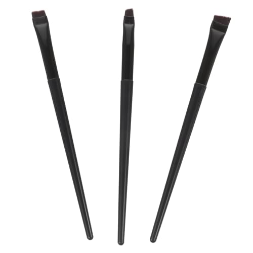 HONMEET 3stücke Abgewinkelter Pinsel Weicher Pinsel Für Eyeliner Und Make-up Werkzeuge Für Professionellen Und Privaten Gebrauch von HONMEET
