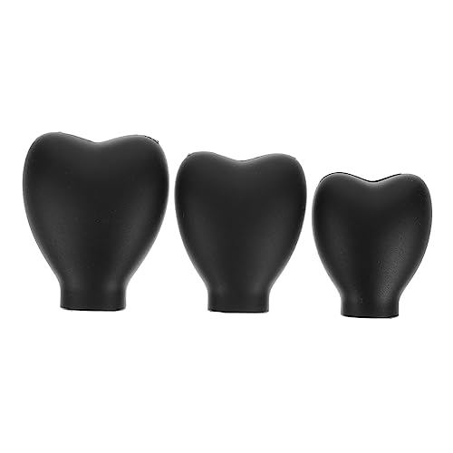 HONMEET 3stücke Make-up Pinsel Hülle Silikon Schutzabdeckungen Reise Kosmetikpinsel Organizer Tragbar Für Verschiedene Pinselgrößen von HONMEET