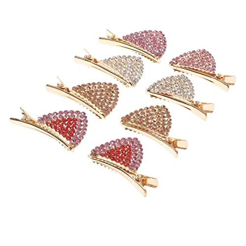 HONMEET 4paare Haarspange Mit Katzenohren Strass-katzenhaarspangen Für Mädchen Haarschmuck Mit Katzenohren-design Glitzer-strass-haarspangen Für Frauen von HONMEET