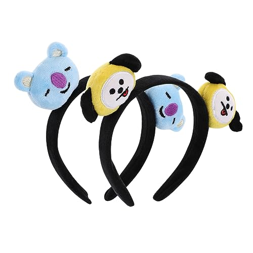 HONMEET 4stücke Teilige Cartoon-tier-kopf-haarreifen Chic Haar-zubehör Für Festliche Partys Lieferung von HONMEET