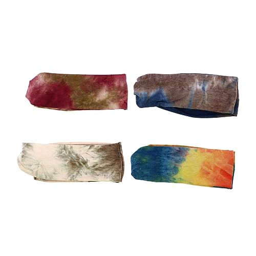 HONMEET 4stücke Elastische Sport-stirnbänder Für Damen Bunte Absorbierende Yoga-haarbänder Mit Cross-knot-design Für Fitness Und Freizeit Farben Einem HONMEET 4stücke Elastische Sport-stirnbänder Für Damen Bunte Absorbierende Yoga-haarbänder Mit Cross-knot-design Für Fitness Und Freizeit Farben Einem von HONMEET