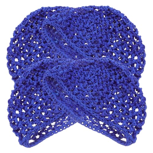 HONMEET Haarnetze Schlafhauben Lady Net Cap Frauen Mesh Schlafmütze Weibliches Haarnetz 4er Set Kompakt von HONMEET