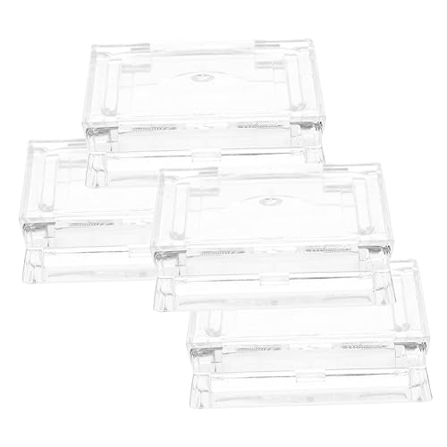 HONMEET 4stücke Leere Lidschattenpfännchen Kosmetikbehälter Quadratisch Für Reisen Arbeit Einkaufen Diy Lidschatten Langlebig von HONMEET