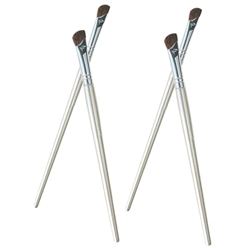 HONMEET 4 Stück Abgewinkeltes Make-up Nasenkontur-make-up Lidschatten-make-up Für Textmarker von HONMEET