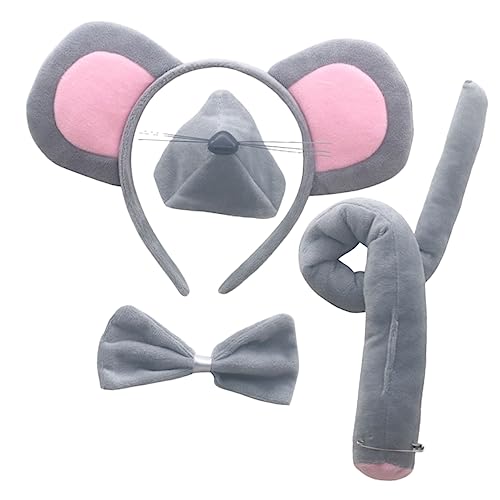 HONMEET Mausohren-stirnband Cosplay-stirnband Für Erwachsene Mauskostüm Stirnbänder Für Mädchen Dekoratives Haarschmuck Für Mädchen Stirnbänder Für Frauen Kopfschmuck Für Frauen von HONMEET