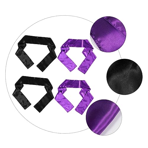 HONMEET 4stücke Haarwickelstreifen Aus Satin Breit Zum Wickeln Und Fixieren Von Haaren Passend Für Perücken Schals Und Stirnbänder von HONMEET