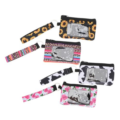 HONMEET Faltbare Aufbewahrungstasche Aus Neopren Geldbeutel Für Reisen Und Einkaufen Praktische Kreditkarten Und Münztasche Vielseitig Und Tragbar von HONMEET