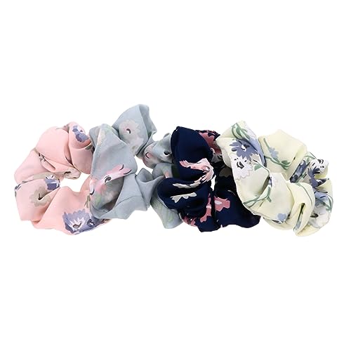 HONMEET 4stücke Elastische Haargummis Für Haarseile Party-haargummis Haarringe Und Weitere Accessoires Für Jedes Outfit Für Mädchen Und Junge Mädchen von HONMEET