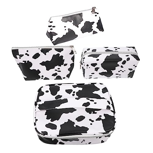 HONMEET 4stücke Teilige Kosmetiktasche Für Mädchen Reise -Make-up-Tasche Tragbare Toiletten-Tasche Mit Reißverschluss Für Kosmetika Und Alltagsgegenstände von HONMEET