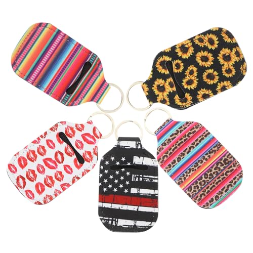 HONMEET 5 Stück Lippenstifthalter Schutzhülle Für Parfümflasche Tasche Zubehör Schlüsselanhänger Einzigartiges Design Für Frauen HONMEET 5 Stück Lippenstifthalter Schutzhülle Für Parfümflasche Tasche Zubehör Schlüsselanhänger Einzigartiges Design Für Frauen von HONMEET