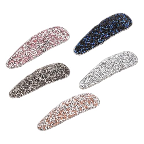 HONMEET 5 Stück Teiliges Strass Haarspangen Funkelnde Haarklammern für Damen Eleganter Haarschmuck für Hochzeit Party und Alltag Modische Haarpins für Festliche Frisuren HONMEET 5 Stück Teiliges Strass Haarspangen Funkelnde Haarklammern für Damen Eleganter Haarschmuck für Hochzeit Party und Alltag Modische Haarpins für Festliche Frisuren von HONMEET