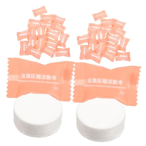 HONMEET 50stücke Komprimiertes Einweg Handtuch Für Reisen Baumwoll Waschlappen Tabletten Outdoor Reisematerial Zum Abtrocknen von HONMEET