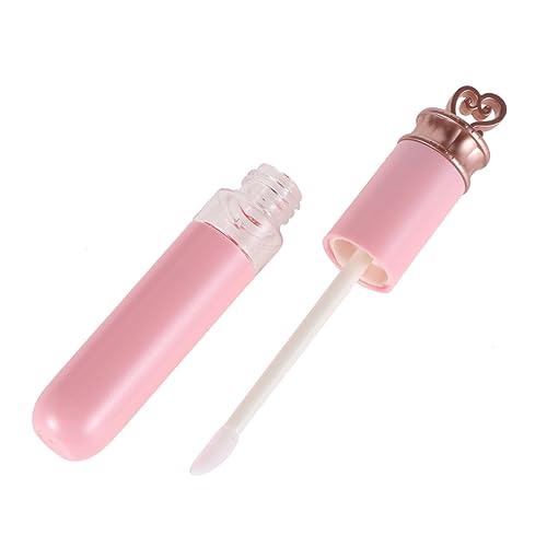 HONMEET 5St Lipgloss-Flaschen Lippenbalsam für Frauen Lipgloss-Zauberstäbe Halter für Lippenbalsam lipenschtift set Lippenstiftbehälter Lippenflaschen Lipgloss-Behälter leer Rosa von HONMEET