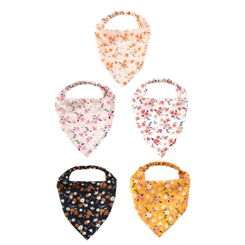 HONMEET 5stücke Bandana Stirnband Haarbandana Für Frauen Haarschmuck Stirnbänder Haarbandanas Kopfband Haarschal Bandanas Für Mädchen Frauen Haarbands von HONMEET
