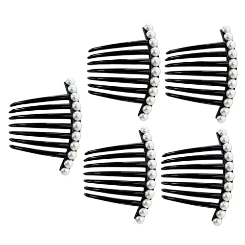 HONMEET 5stücke Perlen Haarkamm Für Frauen Und Mädchen Haarschmuck Mit Perlen Leicht Und Tragbar Für Hochzeiten Partys Und Besondere Anlässe Für Styling Und Dekoration von HONMEET
