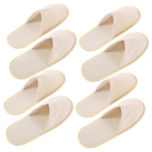 HONMEET 6 Paare Faltbare Einweg Business Reise Hausschuhe Leichte Komfortable und Tragbare Slipper für Damen und Herren für Hotel Urlaub und Geschäftsreisen Farbe Zufällig von HONMEET