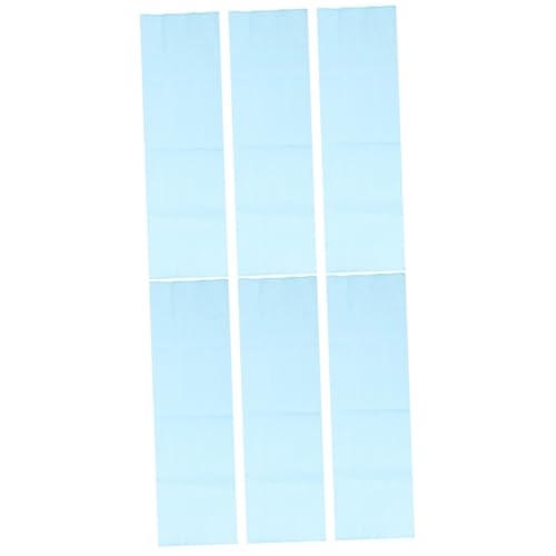 HONMEET 6 Stk Rückenpeeling Badetuch Badebürste Duschwaschlappen Körpertuch Peeling-badetuch Bequemes Badetuch Peelingband Für Den Rücken Peeling-rückenwäscher Luffa-handtuch Blue Nylon von HONMEET