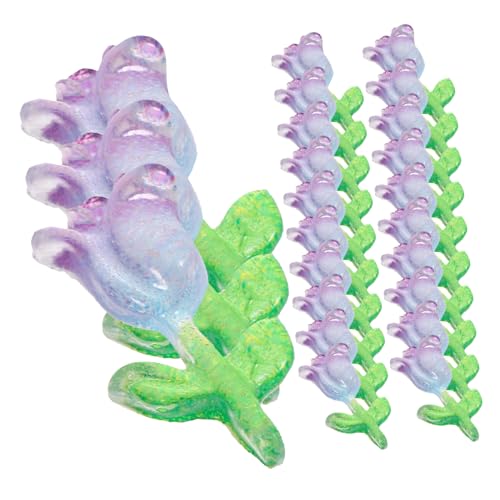 HONMEET 60stücke Tulpen-nagel-charms Leuchtend Harz Blumen Anhänger Für Nägel Nail-art Zubehör Diy-schmuck Für Frauen von HONMEET