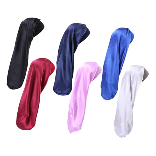 HONMEET Hochelastische Satin-schlafmütze Für Das Haar Weiche Und Bequeme Haube Mit Haar-schlafmütze Für Frauen von HONMEET