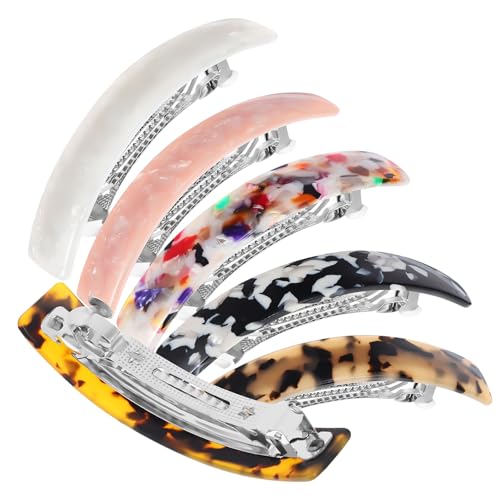 HONMEET 6stücke Haarspange Vintage Acetat Haarnadel Haarspangen Mädchen Haarschmuck Frauen Haaraccessoires Clip Barrettes Für Lange Dünne Dicke Haare von HONMEET