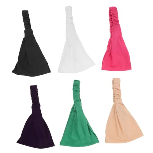 HONMEET 6stücke Elastisches Haarband Für Damen Haarschal Bequemer Stirnband Wrap Passend Für Yoga Partys Und Tägliche Freizeitaktivitäten Atmungsaktiv Und Hautfreundlich HONMEET 6stücke Elastisches Haarband Für Damen Haarschal Bequemer Stirnband Wrap Passend Für Yoga Partys Und Tägliche Freizeitaktivitäten Atmungsaktiv Und Hautfreundlich von HONMEET