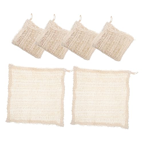 HONMEET 6-teiliges Peeling-handtuch Dusche Körperpeeling-handtücher Badetücher Aus Baumwolle Badeschrubber-handtücher Für Körperreinigung von HONMEET