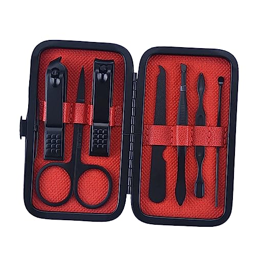 HONMEET 7stücke Nagelknipser-set Aus Nagelschere Und Nageltrimmer Für Maniküre Tragbar Und Praktisch Für Männer Und Frauen von HONMEET