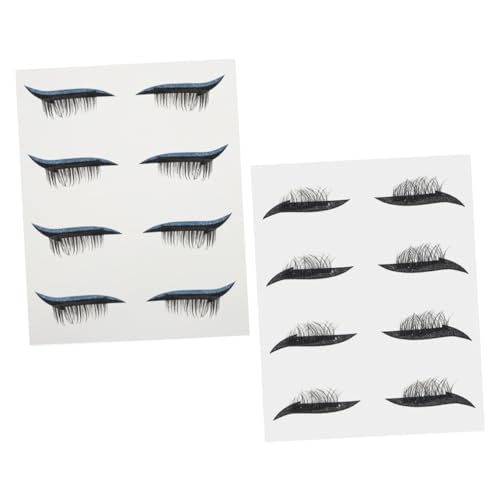 HONMEET 8paare Eyeliner Sticker Für Damen Glitzernde Augen-make-up Aufkleber Einfach Zu Verwenden Für Augenformen Lange Haltbarkeit Vielseitig Einsetzbar von HONMEET
