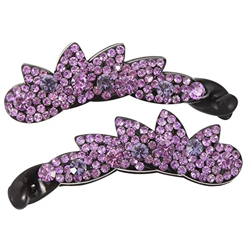 HONMEET 8stücke Glitzernde -haarspangen Mit Strass Haarschmuck Für Damen Für Partys Alltag Und Verschiedene Frisuren Passend Für Und Lockiges Haar von HONMEET