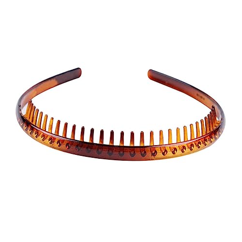HONMEET Haarreif Für Damen Schlichtes Stirnband Mit Gewellter Form Rutschfester Haarreifen Aus Langlebigem Material Praktisch Für Damen Und Herren von HONMEET