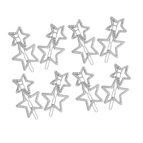 HONMEET 8stücke Glitzernde Stern-haarclips Für Frauen Funkelnde Haarspangen Für Hochzeiten Und Besondere Anlässe Zum Hairstyling Kostümzubehör von HONMEET