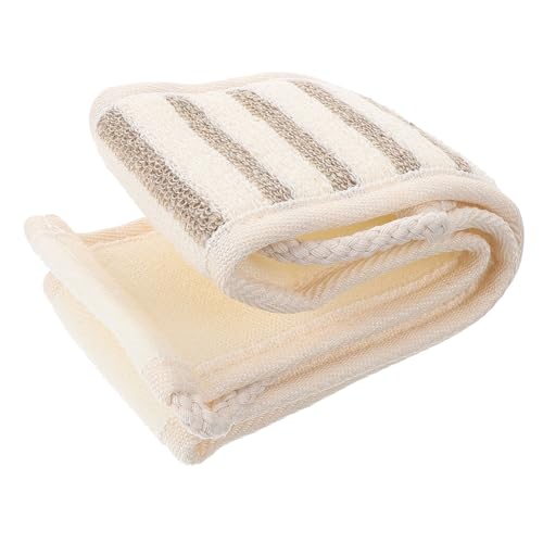 HONMEET Asiatischer Peeling-waschlappen - Badetuch Mit Schrubber - Badeschrubber - Luffa-rückenschrubber - Badezubehör von HONMEET