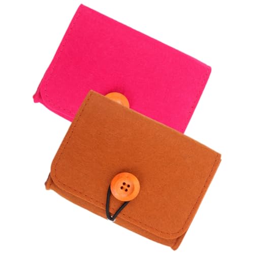 HONMEET 2stücke Aufbewahrungstasche Für Ätherische Öle Organizer Aus Chemiefaser Und Filz Praktische Lagerung Für Reisen Und Ausflüge Schutz Für Ölflaschen Ordnung Für Ätherische von HONMEET