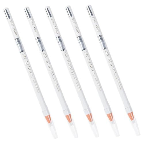 HONMEET 5stücke Augenbrauenstifte Weiß Make-up Für Frauen Augenbrauenstifte Zum Schminken Einfach Anzuwenden Und Natürliches Aussehen Zu Erzielen von HONMEET