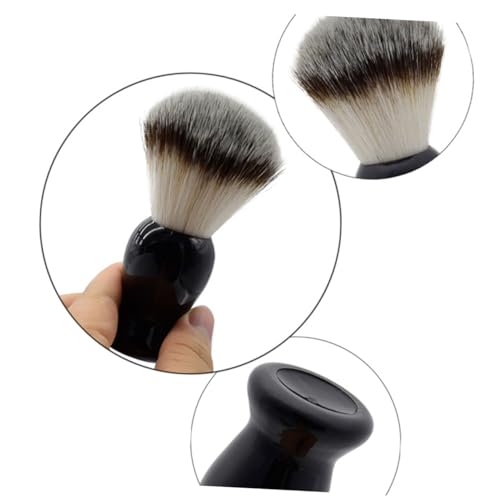 HONMEET Herren Whisker Brush Bartbürste Griff Styling Bartbürste Täglicher Reinigungshelfer von HONMEET