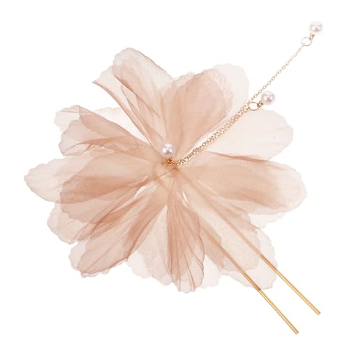 HONMEET Haarschmuck Blume Haarstab Für Frauen Haarnadeln Für Hochzeit Blumenhaarstab Modeaccessoires Haarspange Rustikale Haargabeln von HONMEET