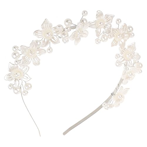 HONMEET Blumenperlen Haarschmuck Kopfschmuck Für Braut Und Brautjungfern Haarband Mit Perlen Für Hochzeiten Partys Und Besondere Anlässe Leicht Und von HONMEET