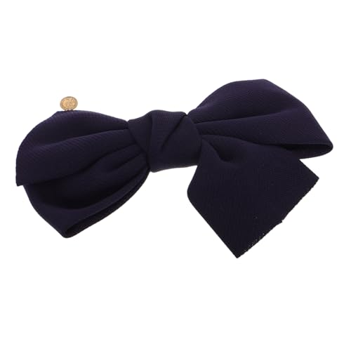 HONMEET Haarschmuck Mit Schleife Und Federmechanismus Rutschfeste Klammer Für Hohe Pferdeschwänze Geeignet Für Damen Und Mädchen von HONMEET